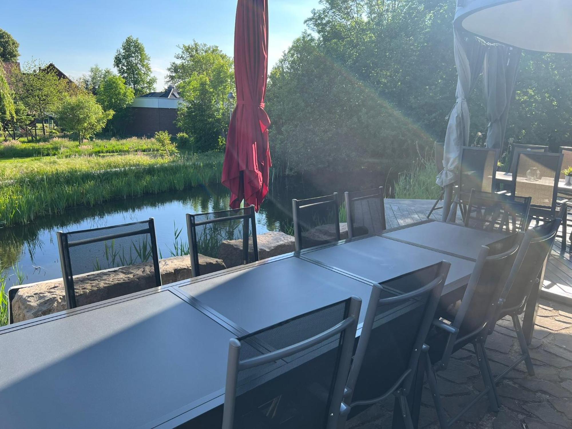 "Landhaus Thuner Heide" Mit Kamin, Whirlpool & Feuerstelle Brunswick Extérieur photo