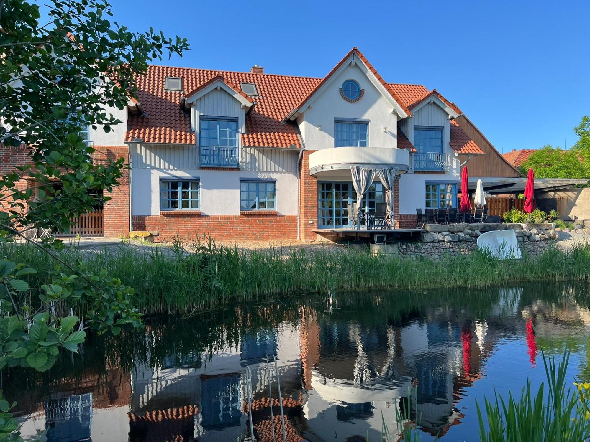 "Landhaus Thuner Heide" Mit Kamin, Whirlpool & Feuerstelle Brunswick Extérieur photo